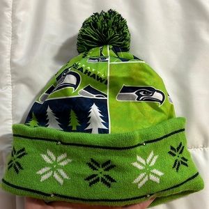 Seattle Seahawks Light Up Beanie with battery pack